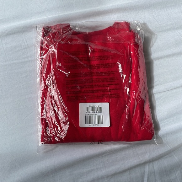 NWT Kids Old Navy Christmas Pajamas Size L (10) Red and White Fair Isle - Picture 2 of 4